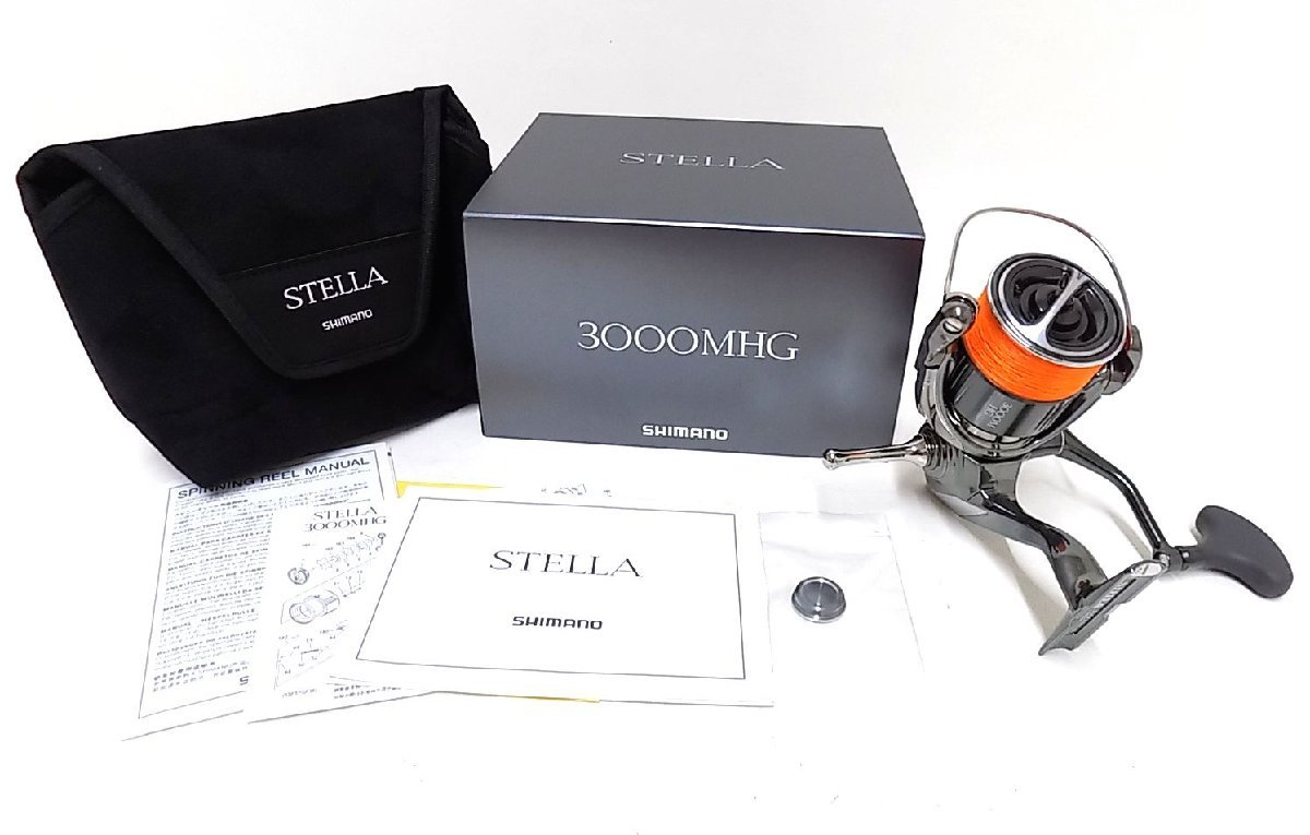 1S304□■SHIMANO STELLA シマノ 22ステラ 3000MHG 現行 043931■□【ニューポーン】_画像1