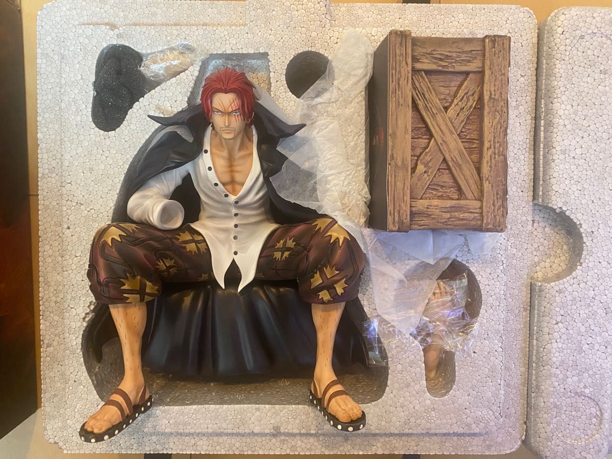 ワンピース 四皇 シャンクス ガレージキット フィギュア塗装済み ワンピース 四皇 シャンクス ガレージキット フィギュア塗装済み