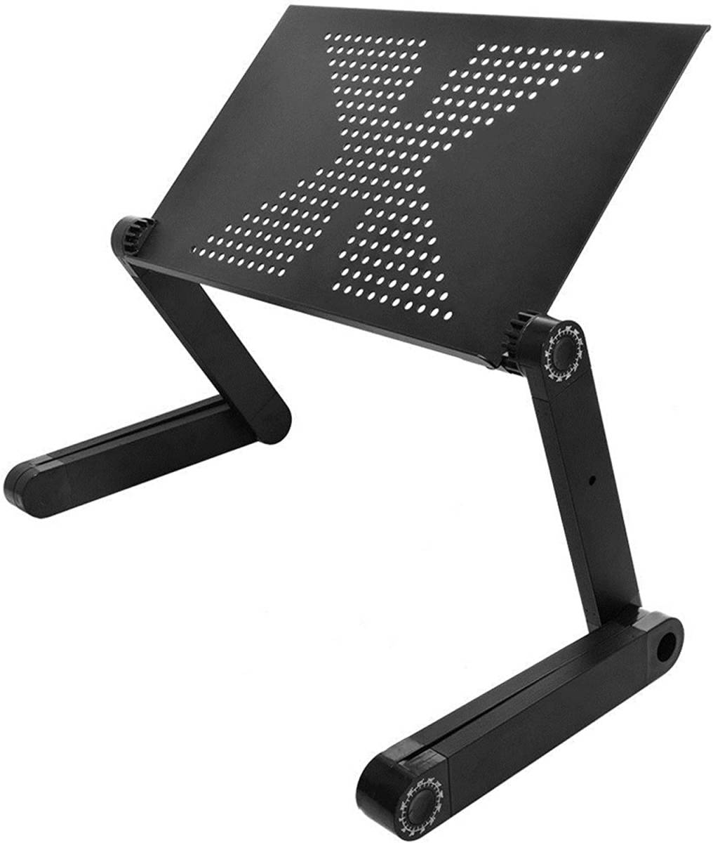  подставка для персонального компьютера складной подставка для ноутбук 360 раз настройка возможность ( aluminium | угол высота нет -ступенчатый регулировка ) боковой стол 
