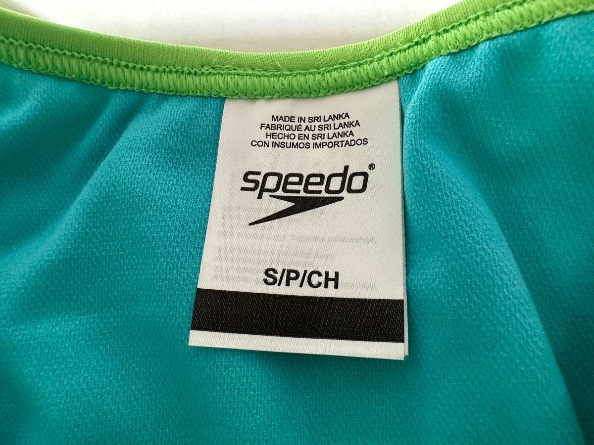 【即決】speedo スピード 女性用 ビーチバレー ビキニ ショーツ 水着 ブルマ チーキー Green 海外Sの画像9