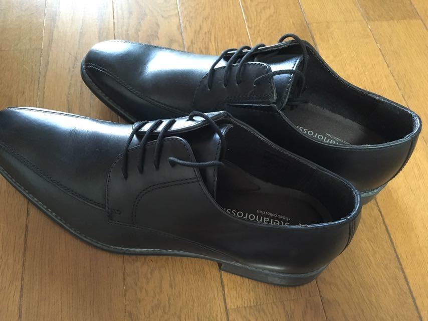 [OC]stefanorosshi ステファノロッシ SWIRL スワール SR01516 NERO 革靴黒size26.0