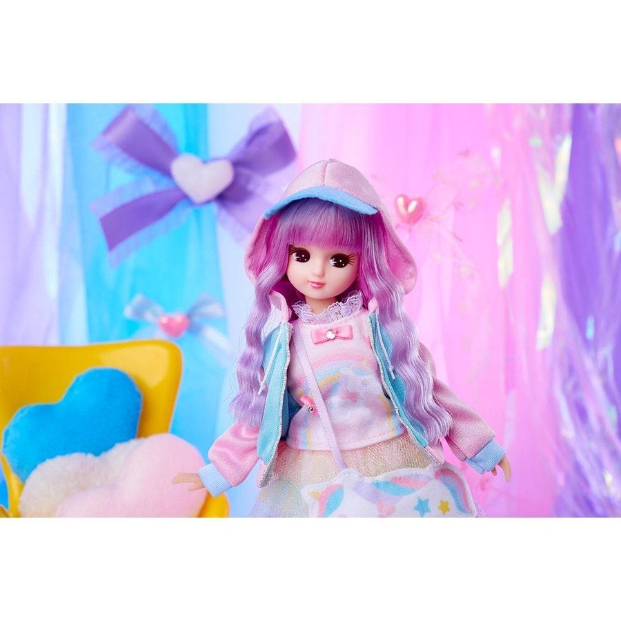 新品未開封 リカちゃん LW-18 ゆめかわコーデドレスセット Licca タカラ TAKARA TOMY 洋服 他種出品中 定形外郵便送料220円～ 宅急便同梱可_商品見本(人形は別売り)