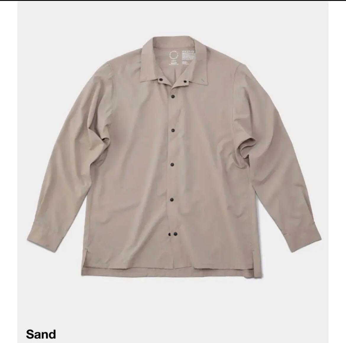 【未使用】山と道UL Shirt Sand UNISEX M ulシャツ
