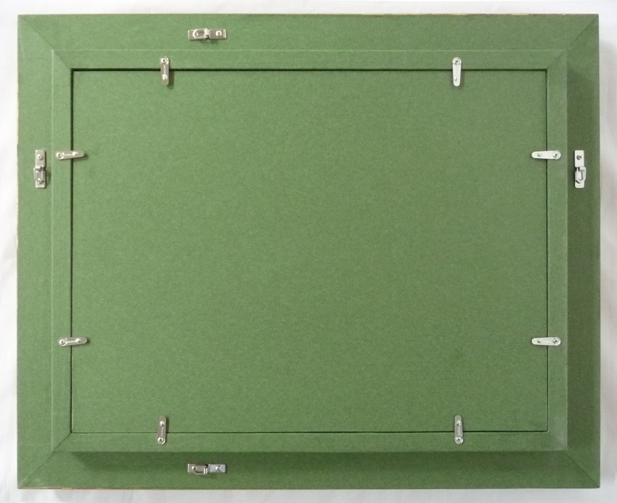 額縁 油彩額縁 油絵額縁 木製フレーム 珠剱 金+茶 サイズP8号_画像6