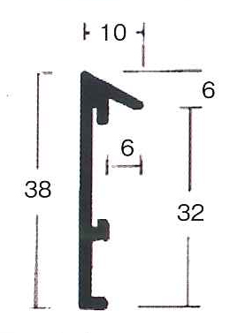 油絵用 アルミ額縁 仮縁 6550（スタンダード） F3号 ホワイト_画像2