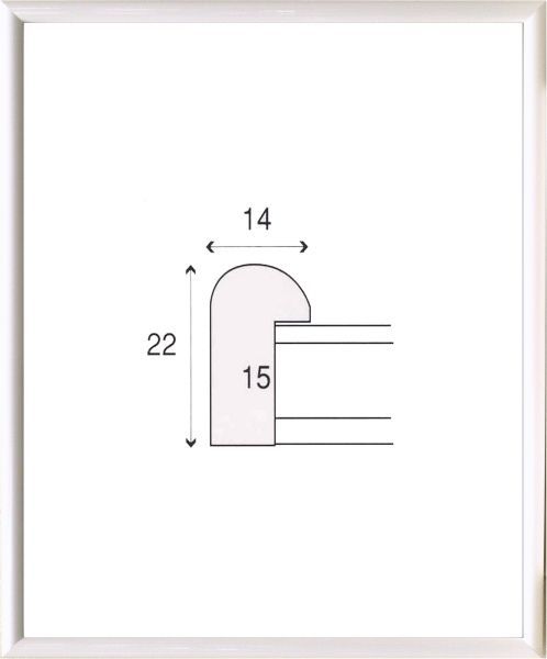 デッサン用額縁 木製フレーム 6700 大全紙サイズ ホワイト_画像1