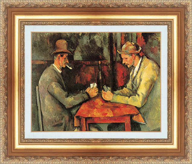 絵画 額縁付き 複製名画 世界の名画シリーズ ポール・セザンヌ