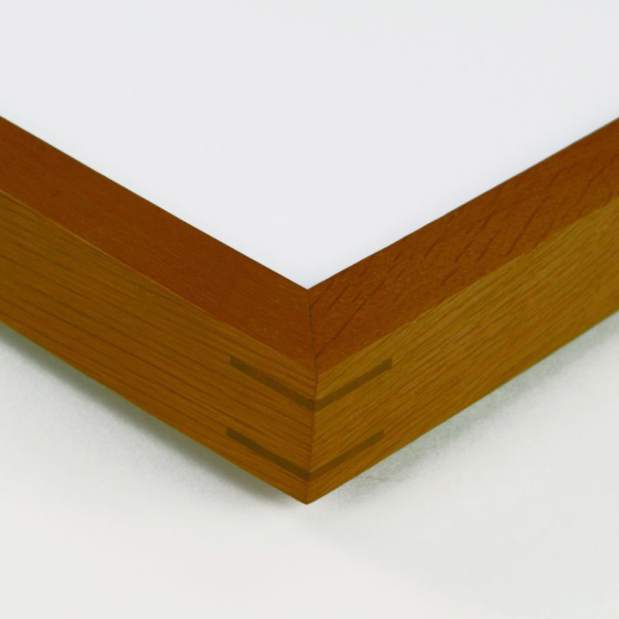 正方形の額縁 木製フレーム オーク14 300角 （ 30角 ）サイズ_画像2