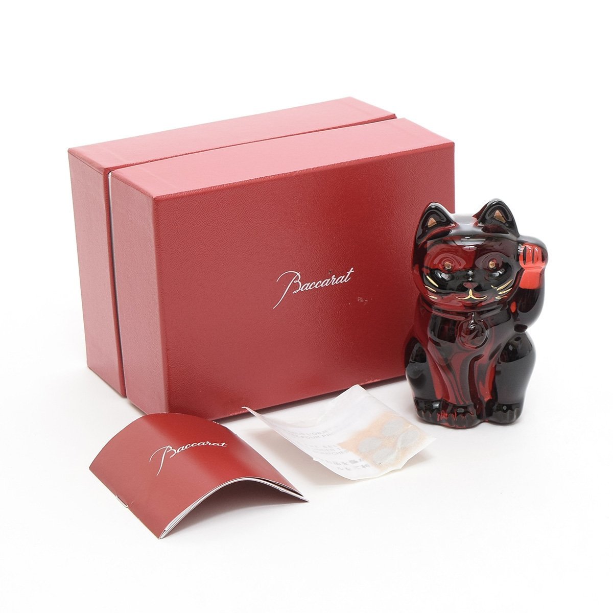 20400円 ◎489971 良品 Baccarat バカラ ラッキーキャット 20400円 ◎489971 良品 Baccarat バカラ ラッキーキャット