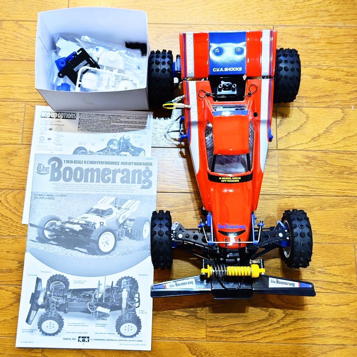 組み立て済 Boomerang ブーメラン フルベアリング TAMIYA タミヤ-