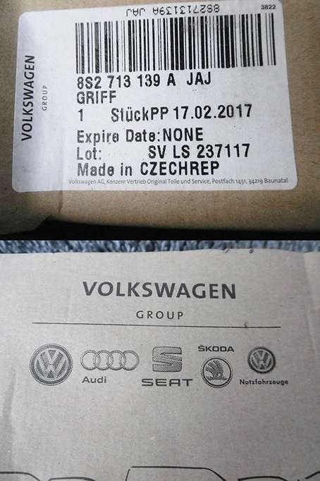 * new goods!* Audi TT S line 8S series original AT shift lever 8S2713139A black / leather / ZG10-1217