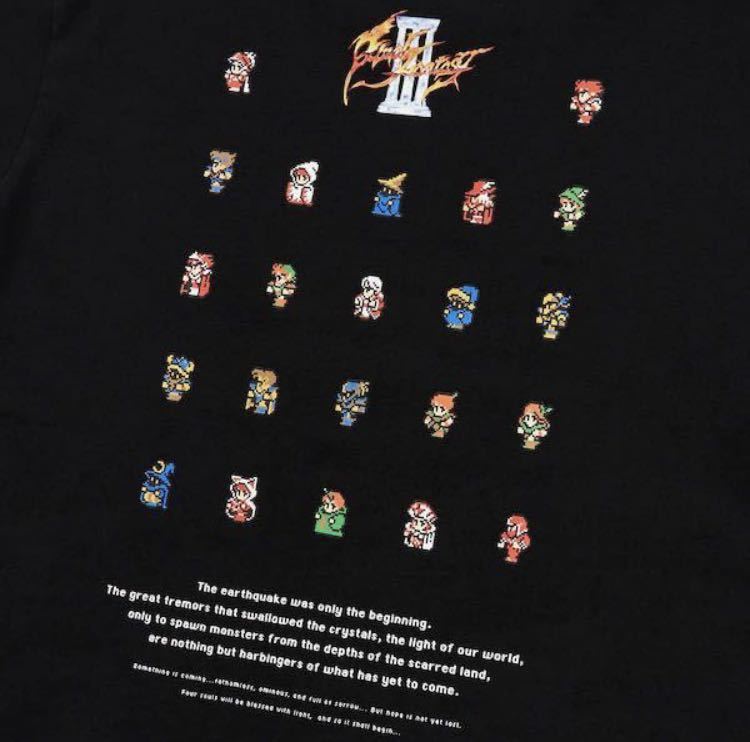 新品 XL サイズ Final Fantasy IIIファイナルファンタジー 35周年 ユニクロ UNIQLO UT コラボ Tシャツ 半袖 タグ付き