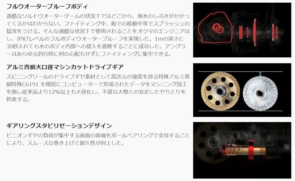 送料無料　OKUMA　TESORO テソロ　8000HA　オクマ_画像4