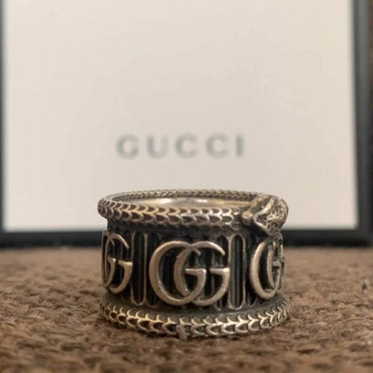 美品】GUCCI ダブルG シルバーリング 14号 Yahoo!フリマ（旧）+