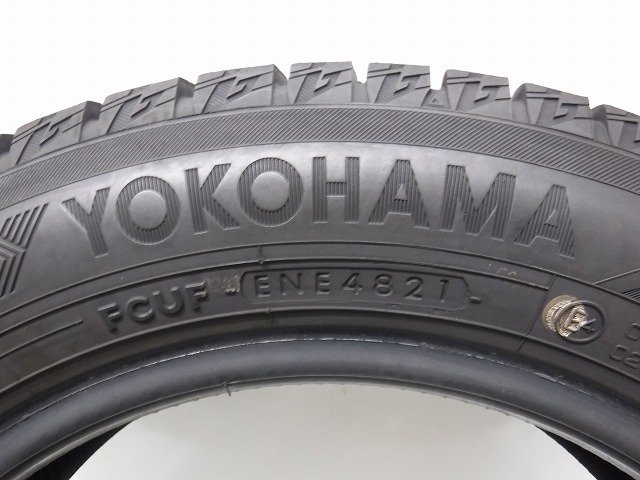 送料無料 155-65R13 9分山 ヨコハマ アイスガードIG60 2021年製 中古タイヤ【１本】(AGS13-0033）_画像3