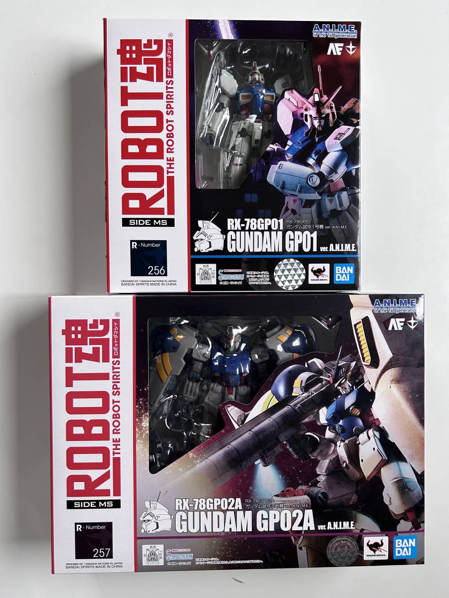 ROBOT魂 ＜SIDE MS＞ RX-78 GP01 GP01Fb GP02A GP03S GP04G GP00ver. A.N.I.M.E._画像1