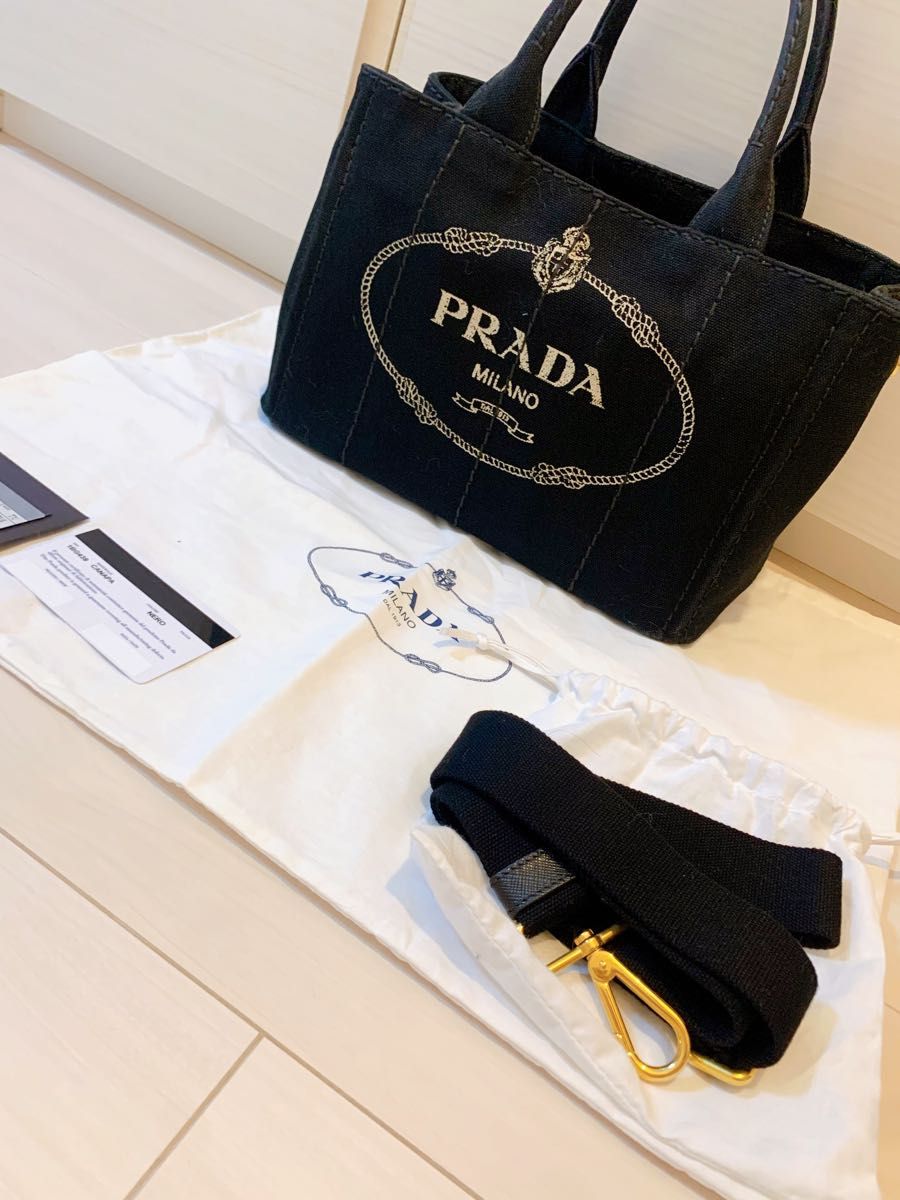 最終大幅値下げ！PRADA カナパ美品-