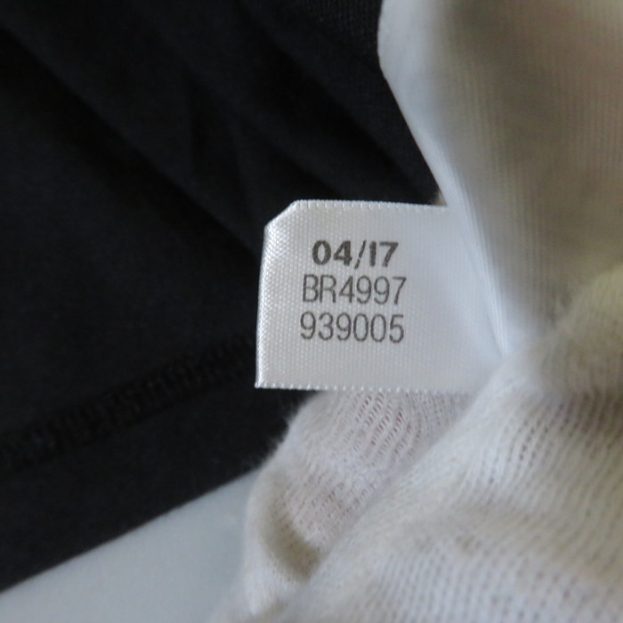 古着 メンズS adidas originals/アディダス オリジナルス Tシャツ 半袖 スポーツMIX カジュアル ブラック BR4997_画像9