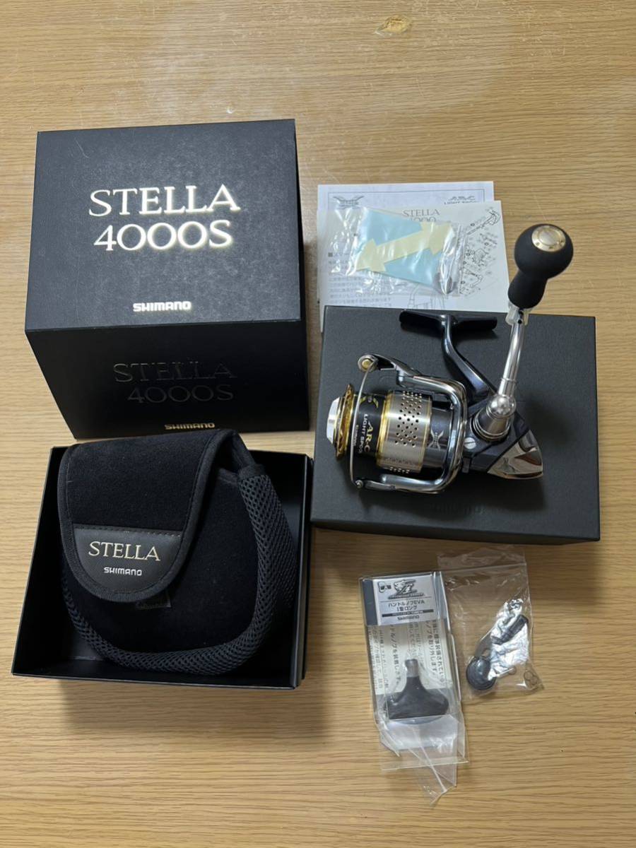 ☆シマノ 10 ステラ 4000S 夢屋EVAノブ装着☆中古品 STELLA(シマノ