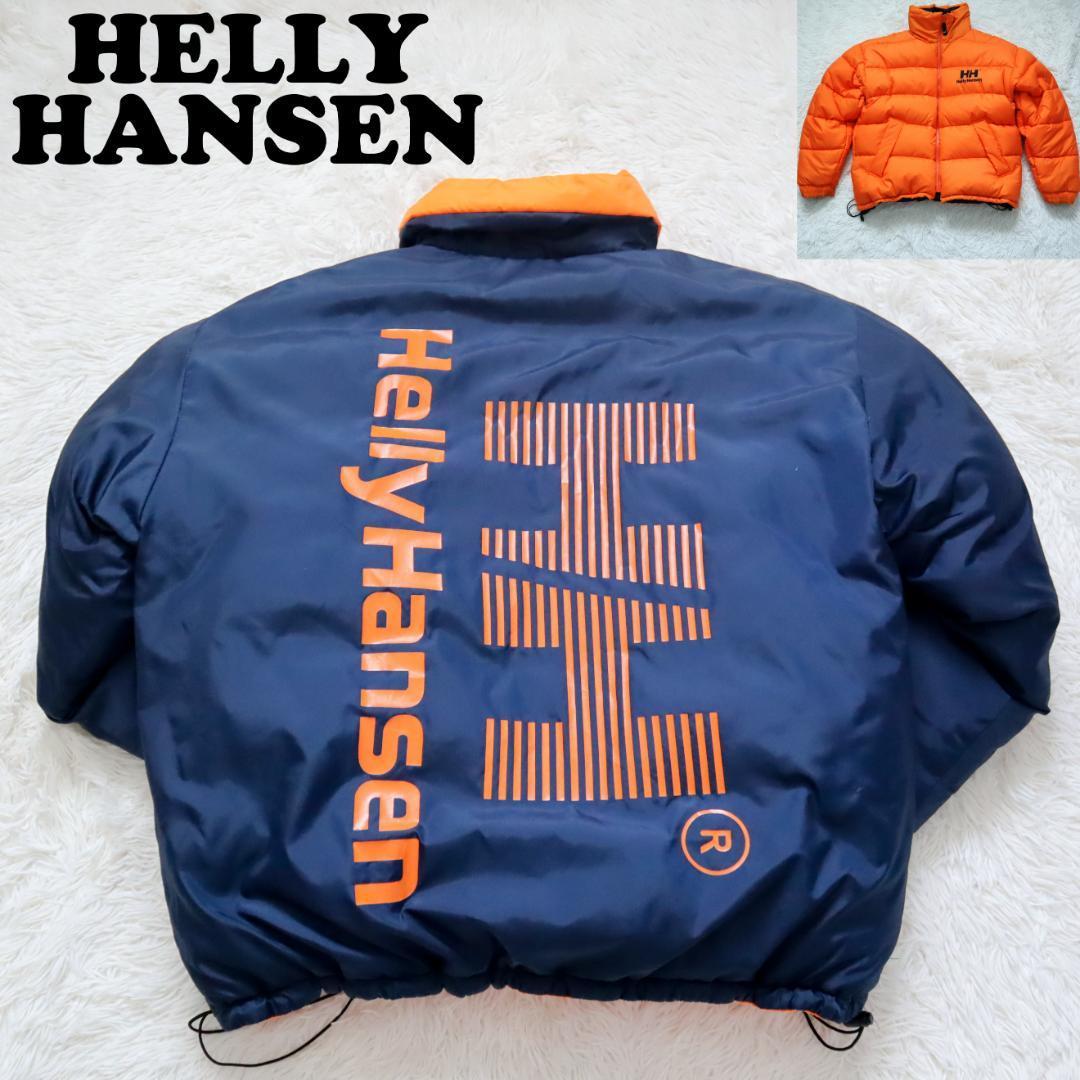 ヘリーハンセン/HELLY HANSEN リバーシブルダウンジャケット ネイビー