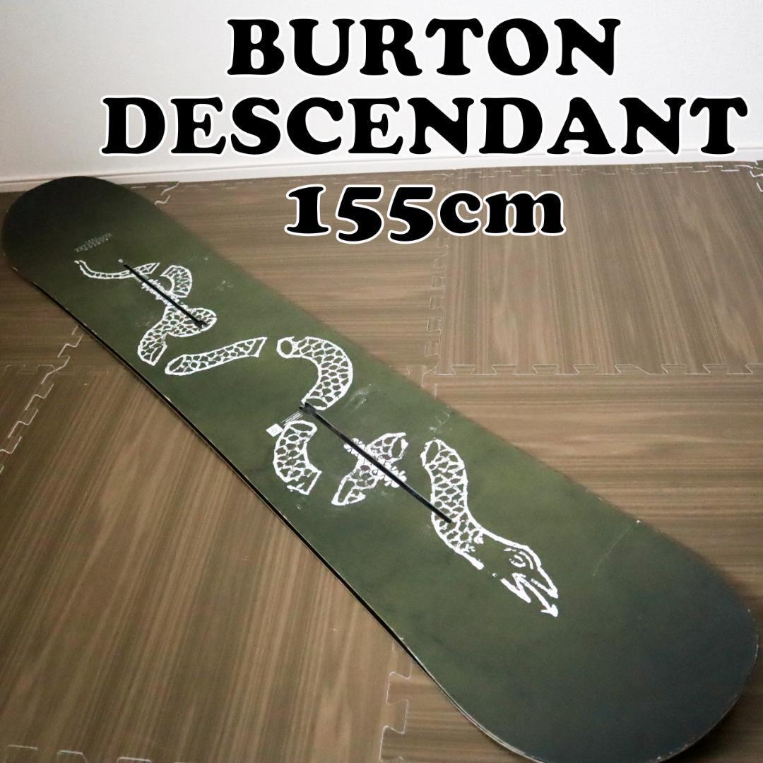 BURTON DESCENDANT 155cm スノーボード バートン ディセンダント 蛇柄 ヘビ_画像1