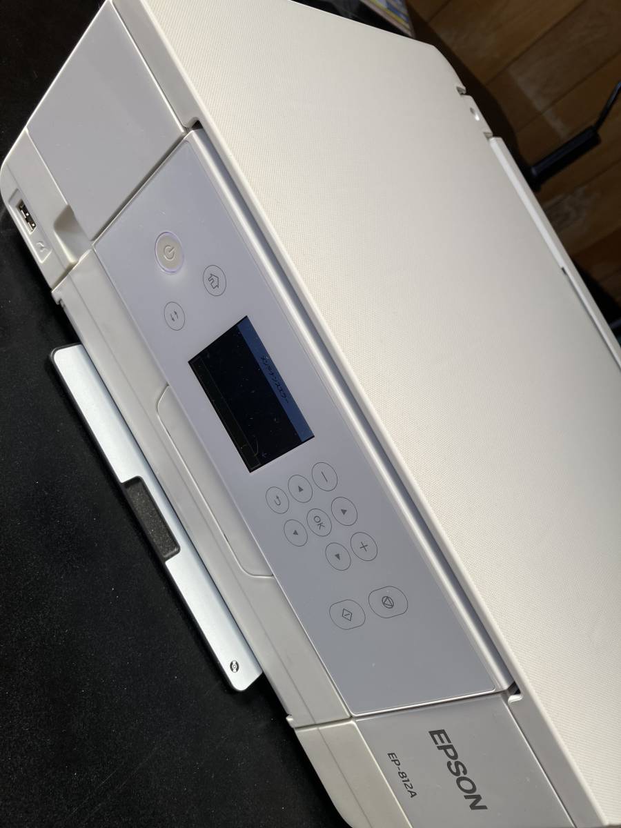 エプソンEP-812AWジャンク通電確認印字ヘッドあり