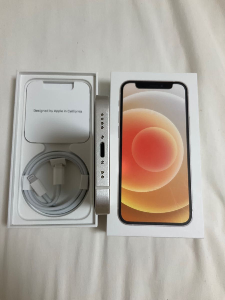 極美品 iPhone 12 mini ホワイト 256 GB docomo|PayPayフリマ