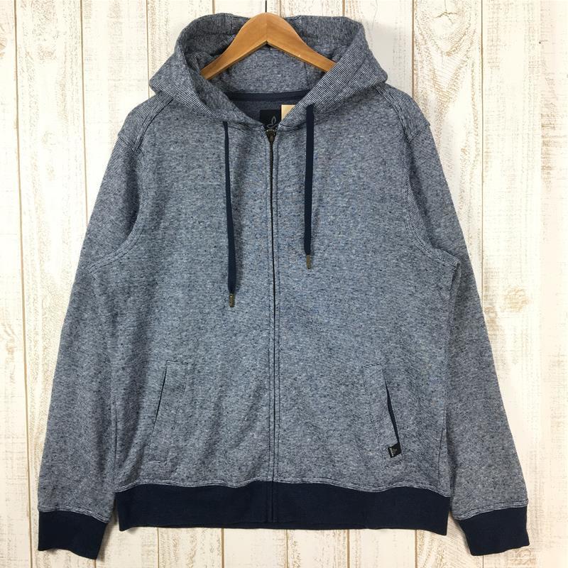 MENs M プラナ カーディフ フリース フルジップ フーディ Cardiff Fleece Full Zip Hoody ヘンプ スウェット パ_画像1