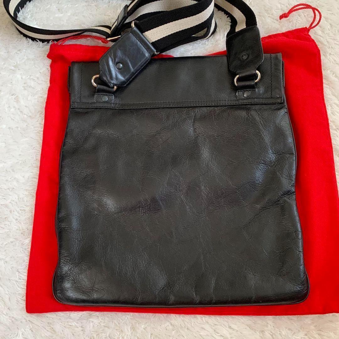 1円~ 極美品 保存袋 BALLY バリー ショルダーバッグ メッセンジャー
