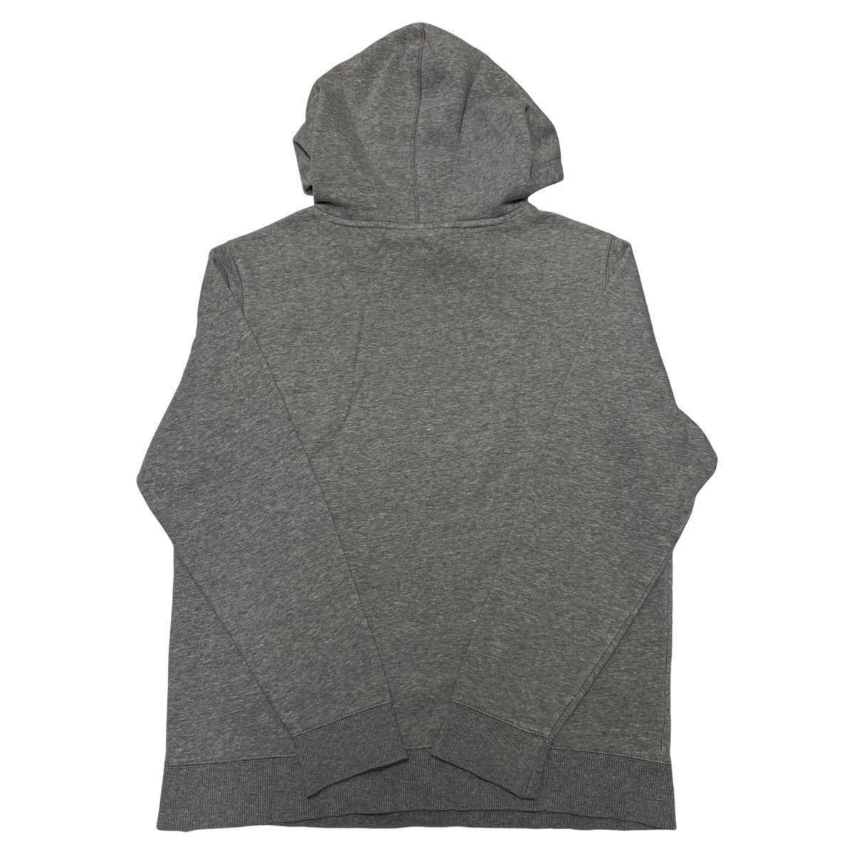 UNDER ARMOUR Under Armor UA rival cotton block Logo pull over fender -ti gray M