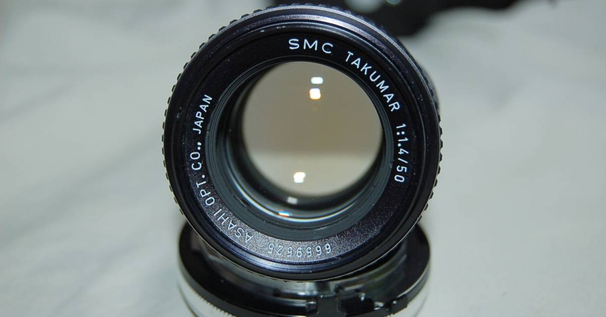 PENTAX SPF Black Model SMC TAKUMAR 50mm F1.4 シャッター　露出確認_画像8