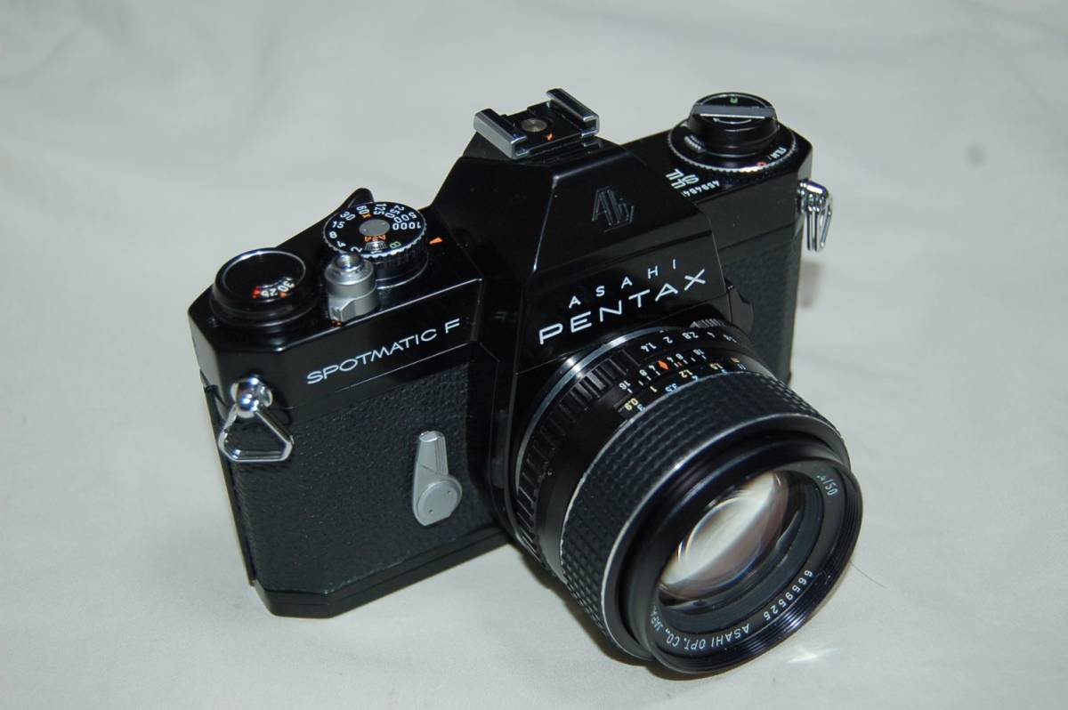 PENTAX SPF Black Model SMC TAKUMAR 50mm F1.4 シャッター　露出確認_画像1