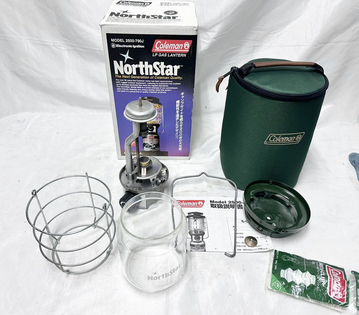 Coleman コールマン NorthStar ノーススター ガスランタン 2500-790J 美品_画像3