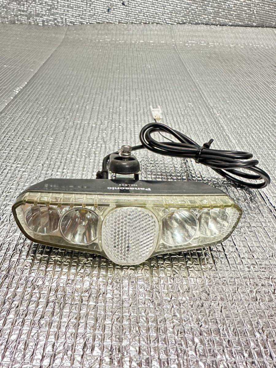 【中古品】Panasonic 電動アシスト自転車 LEDライト NKL893 電動自転車 ライト 部分_画像1