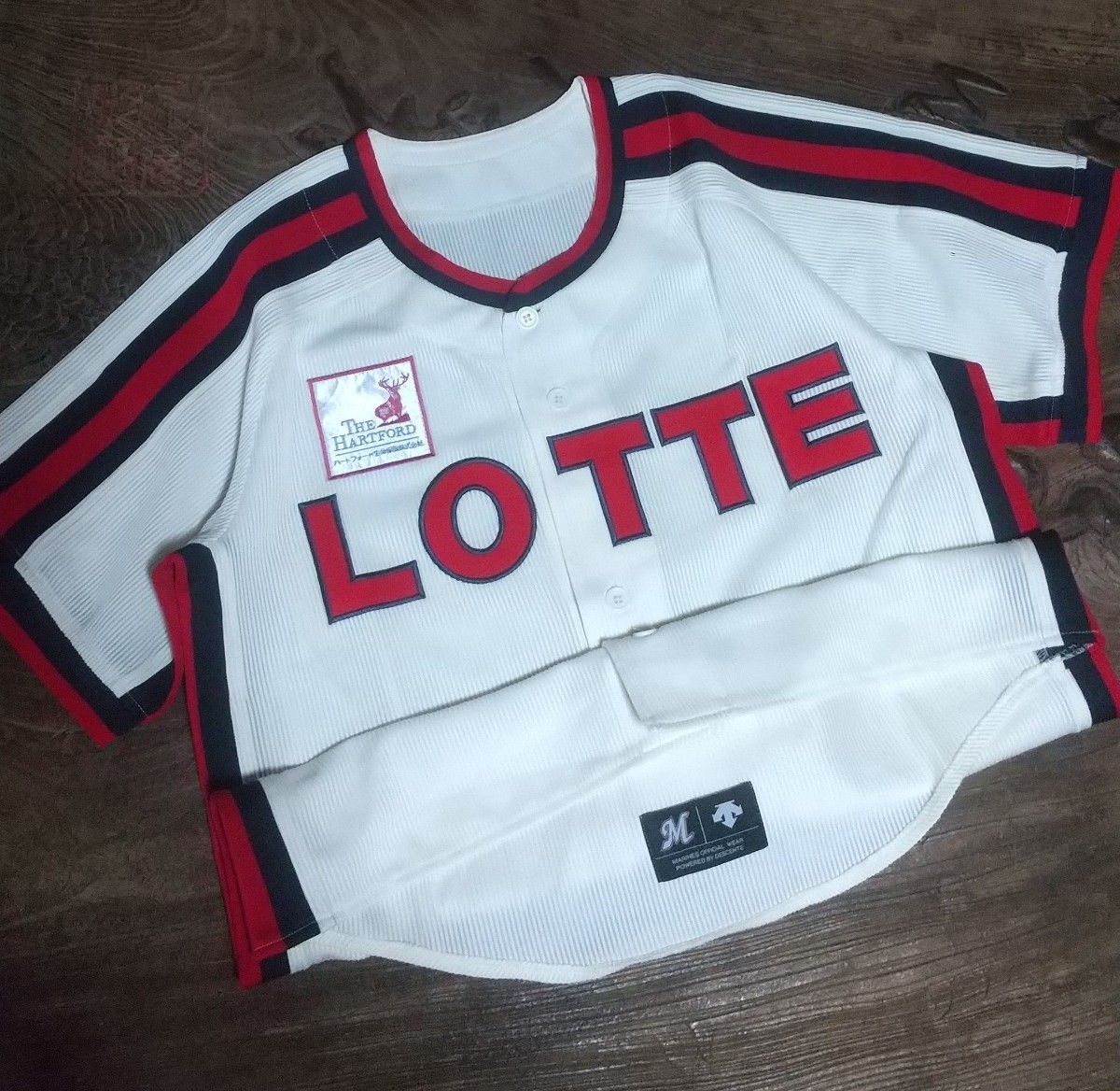 値下げ交渉 2008年 ロッテオリオンズ 復刻ユニフォーム DESCENTE 検)CHIBA LOTTE MARINES ORIONS 千葉 マリーンズ バレンタイン 村田 落合_画像1