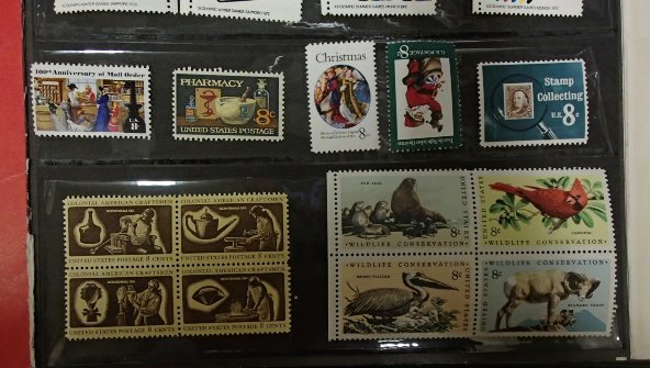 ●●アメリカ切手★合衆国郵便サービス特殊切手ミニアルバム★1972年発行全31種完★_画像4