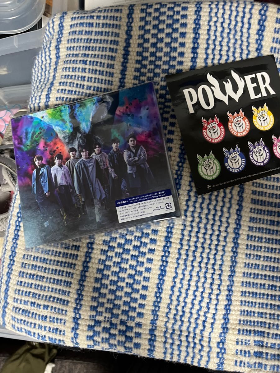 ジャニーズWEST【メーカー特典あり】POWER （初回生産限定盤B)(CD+Blu-ray) (POWER ステッカーB付）