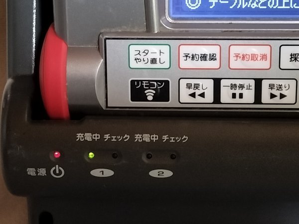 ◇家庭用 カラオケ機 G100◇デンモクと充電器付属◇２分待ち無しで連続