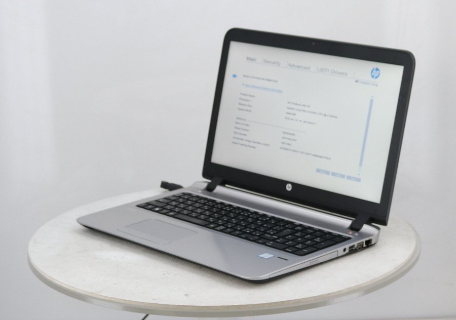 hp ProBook 450 G3 -　Core i3 6100U 2.30GHz 4GB ■現状品_画像1