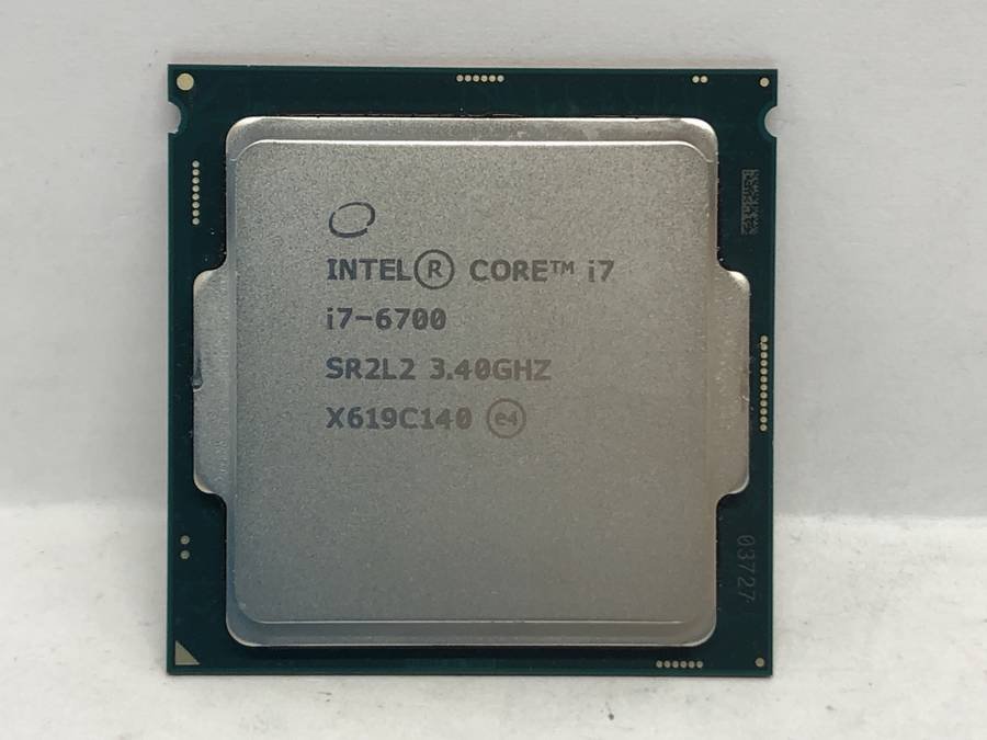 正規品質保証】 intel SR2L2 CORE i7-6700 3.40GHz CPU□1週間保証