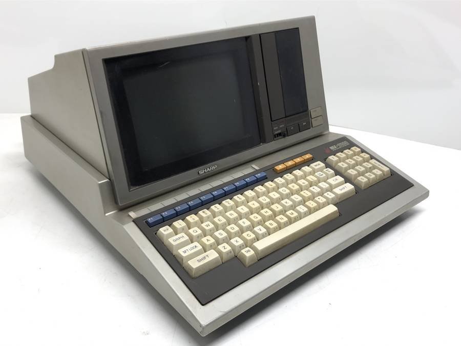 SHARP MZ-2000 旧型PC MZ-1U01■現状品_画像2