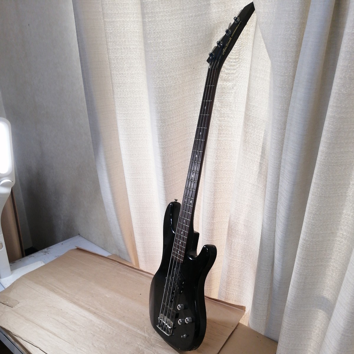 通電確認済 Aria proⅡ アリアプロ2 diamond series ダイアモンド シリーズ エレキベース electric bass guitar ジャンク品　102208w_画像2