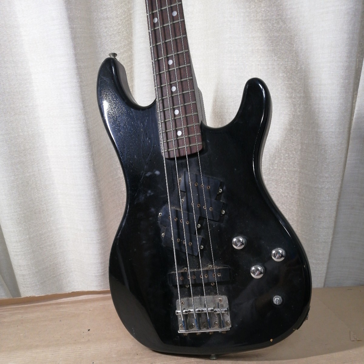 通電確認済 Aria proⅡ アリアプロ2 diamond series ダイアモンド シリーズ エレキベース electric bass guitar ジャンク品　102208w_画像7