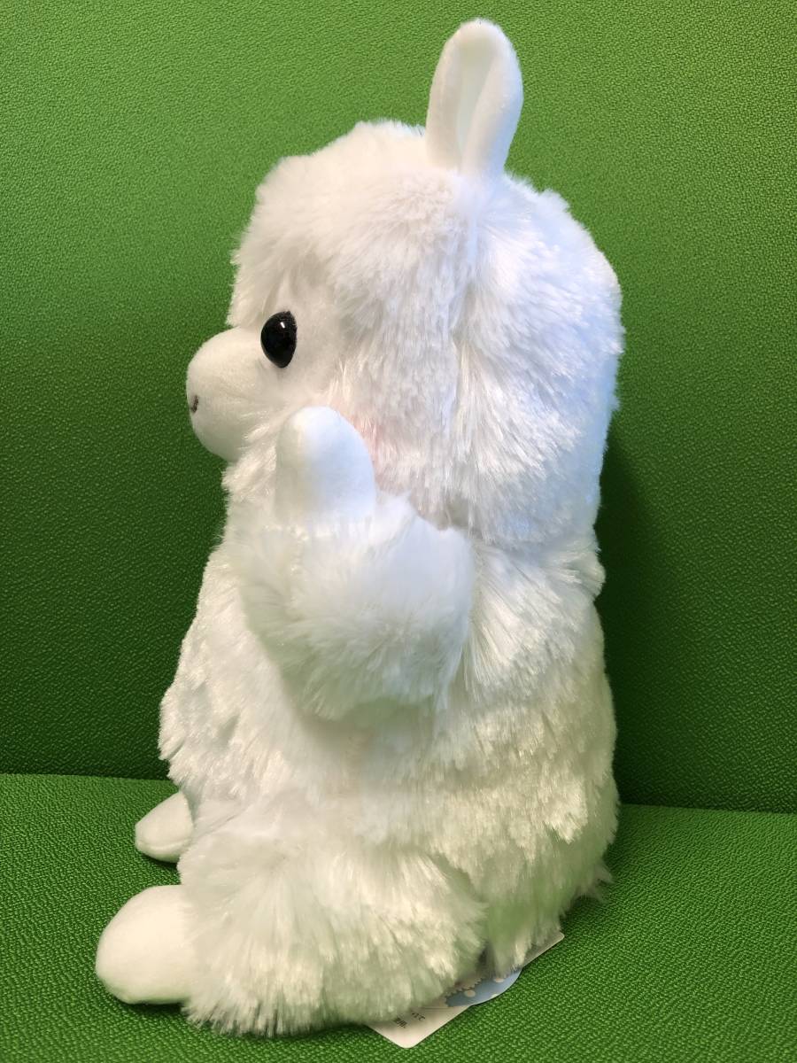 * alpaca so finger doll * hand puppet * new goods soft toy * alpaca white ( white )