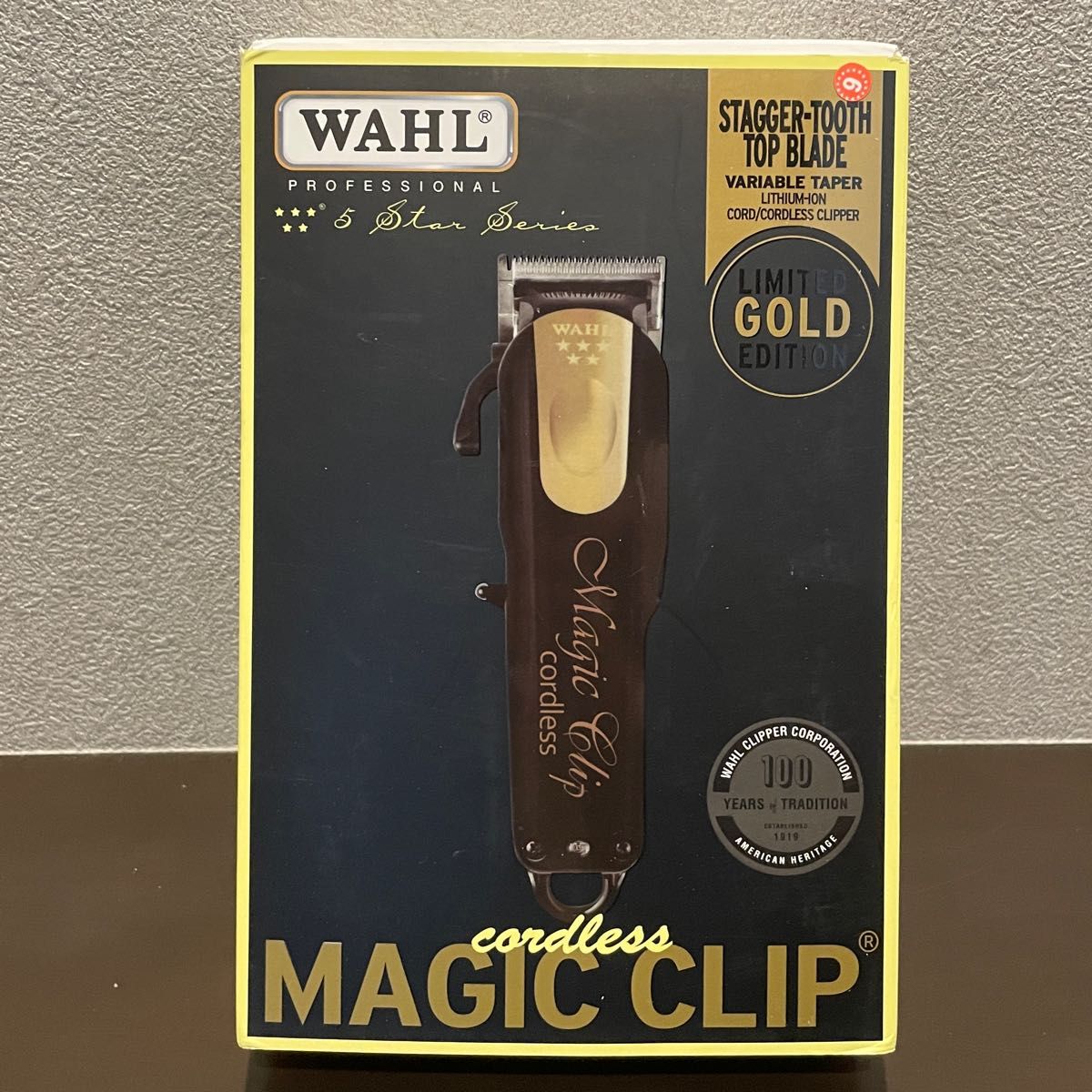 訳あり特価 wahl コードレスバリカン 5star ファイブスター マジック