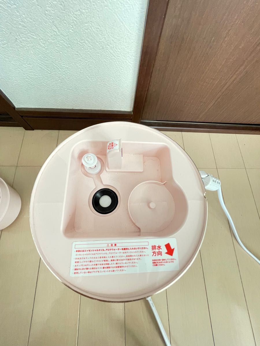 Francfranc シレーヌ 2way 超音波加湿器 フランフラン ピンク Francfranc シレーヌ 2way 超音波加湿器 フランフラン ピンク