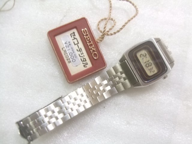 未使用1979年レディーセイコーデジタル腕時計定価21000円　Y542_画像1