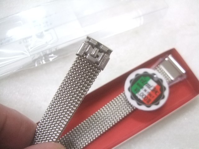 新品最高級イタリア製エルミテックス腕時計SSベルト12.13ミリ　Y602_画像4