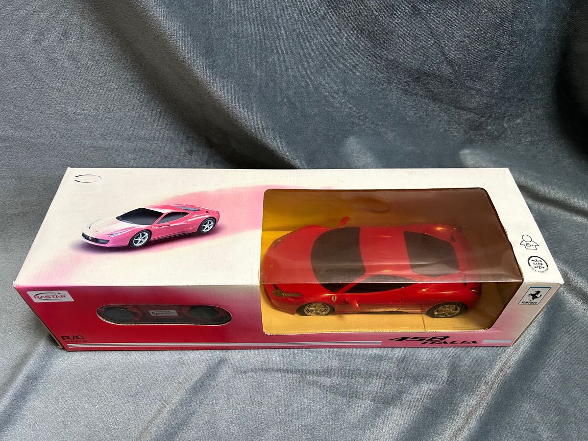 （ラジコン）RASTAR製 フェラーリ 458 ITALIA ラジコン サイズ1/24 フェラーリ正規認証