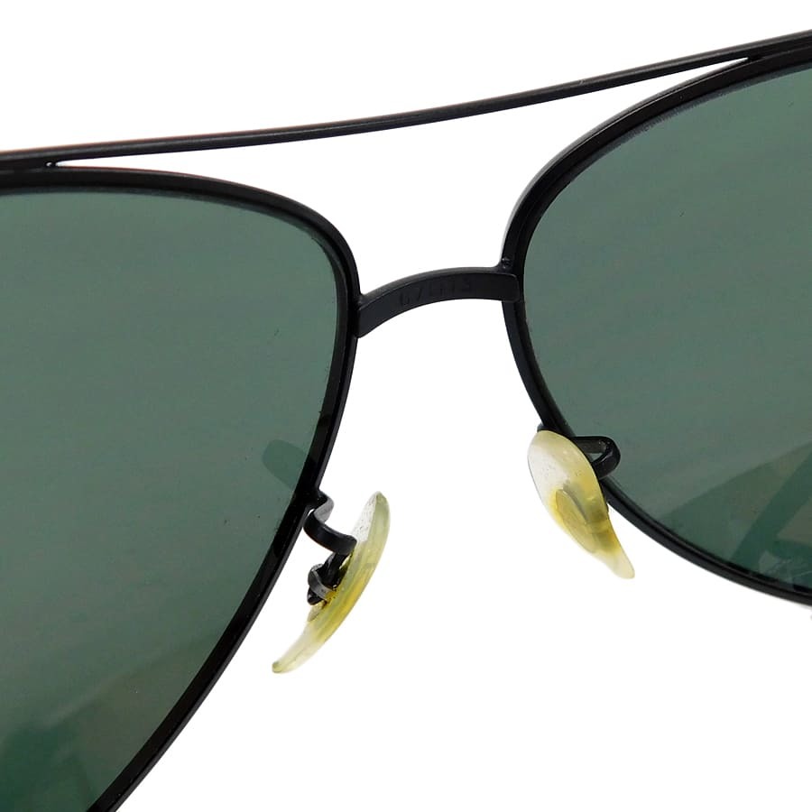 1円 ■ 美品 レイバン サングラス RB3386 ブラック系 金属 アビエーター ユニセックス お洒落 Ray Ban ■E.Blmm.zE-17_画像8